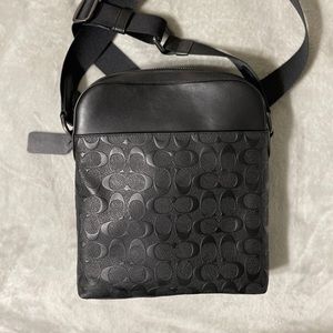 Coach embossed crossbody